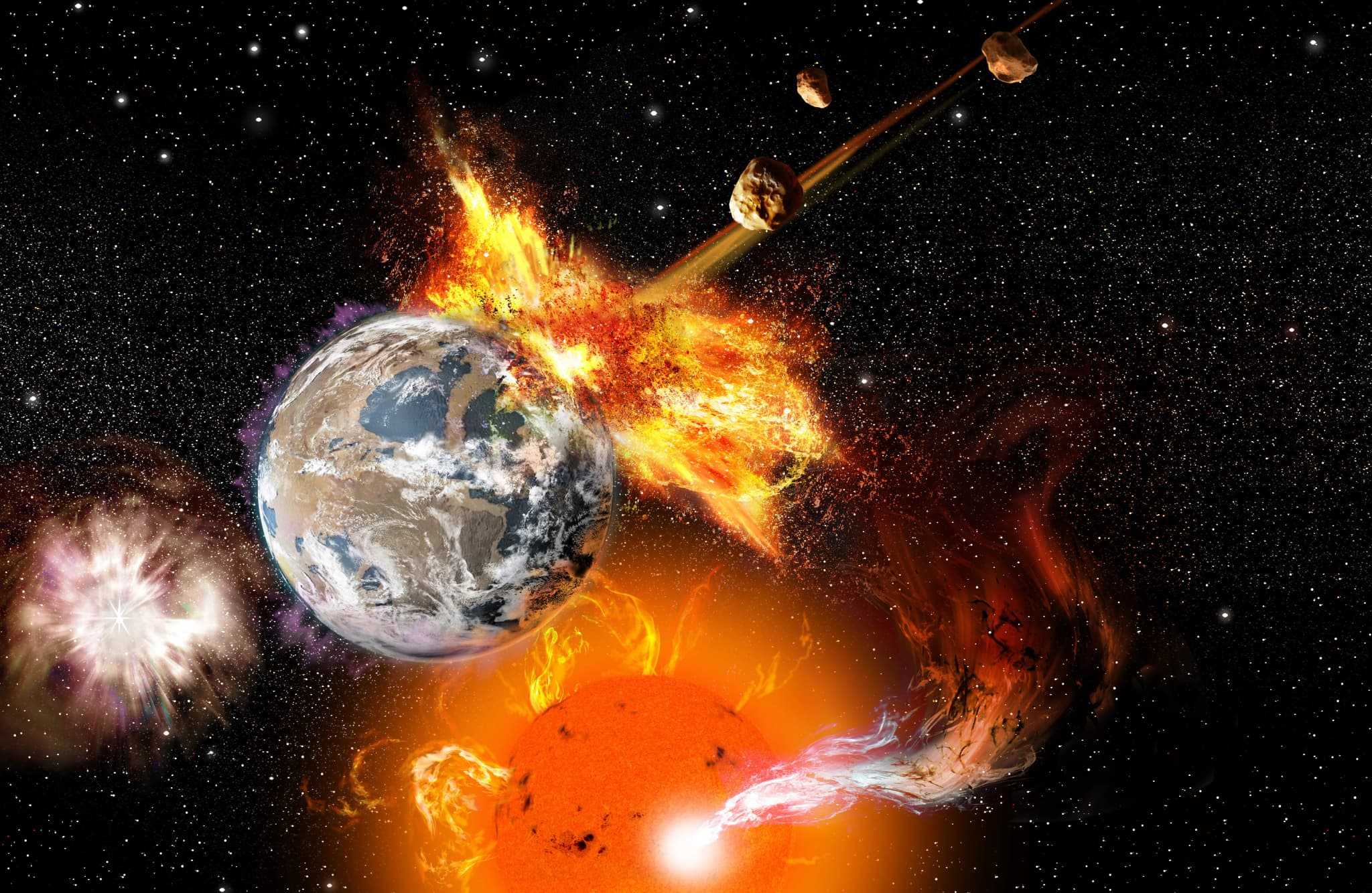 Quranic miracle: 태양의 종말과 심판의 날 - Scientific proof in the Quran