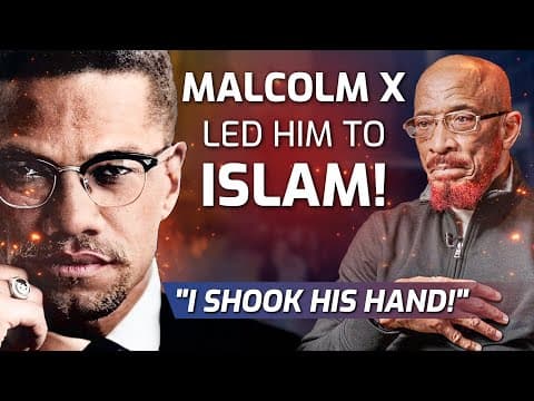 The Letter From Malcolm X Led Him to Islam! I Shook His Hand! - 70 Year Story